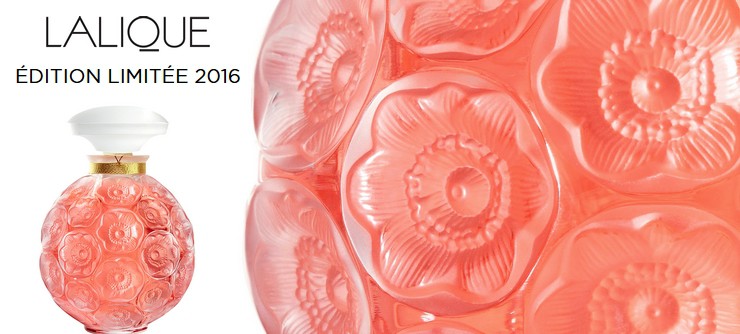 Flacon Cristal L'Anémone 2016 de Lalique