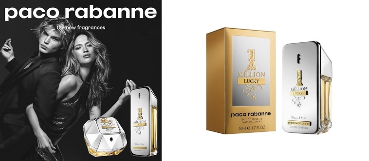 Le parfum masculin 1 Million Lucky Paco Rabanne