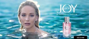 La publicité rafraîchissante pour le parfum Joy de Dior